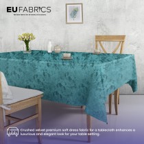 FIRE RETARDANT CRUSHED VELVET FABRIC Premium Soft Curtains Material Dress 150CM Lime