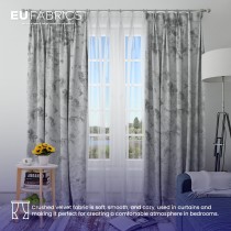 FIRE RETARDANT CRUSHED VELVET FABRIC Premium Soft Curtains Material Dress 150CM Lime
