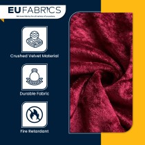 FIRE RETARDANT CRUSHED VELVET FABRIC Premium Soft Curtains Material Dress 150CM Lime