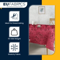 FIRE RETARDANT CRUSHED VELVET FABRIC Premium Soft Curtains Material Dress 150CM Lime