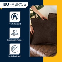 Fire Retardant Upholstery Velvet Black 1