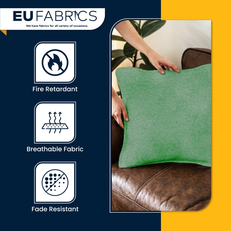 Fire Retardant Upholstery Velvet Black 1