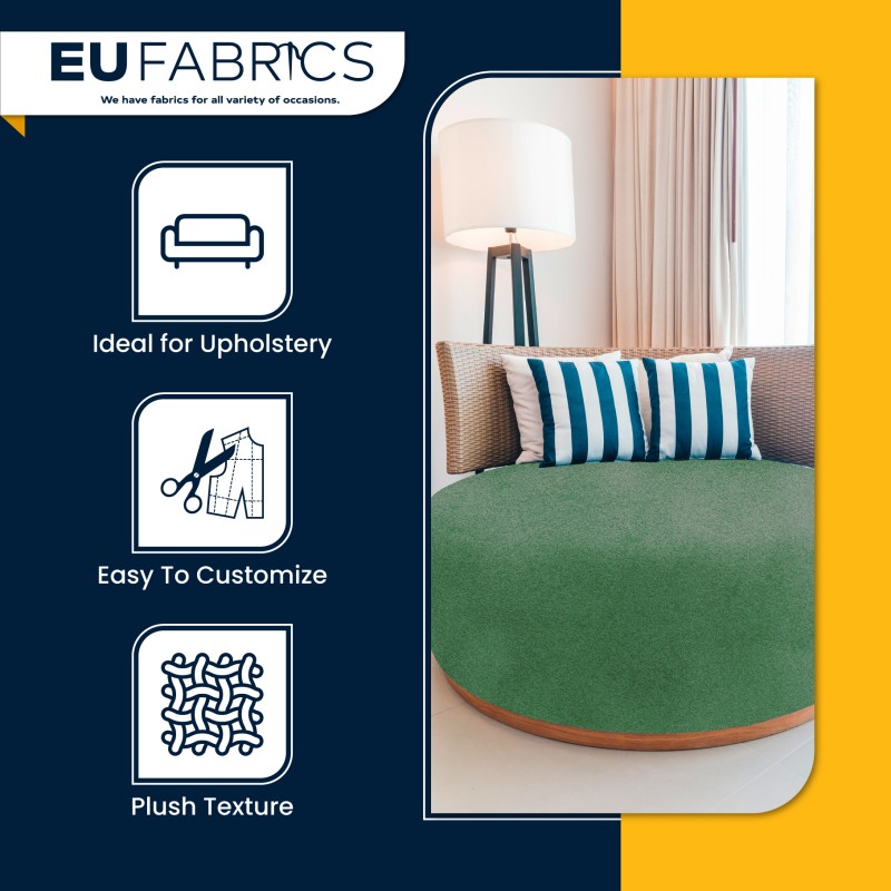 Fire Retardant Upholstery Velvet Black 1