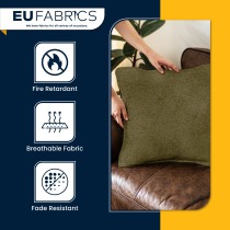 Fire Retardant Upholstery Velvet Black 1