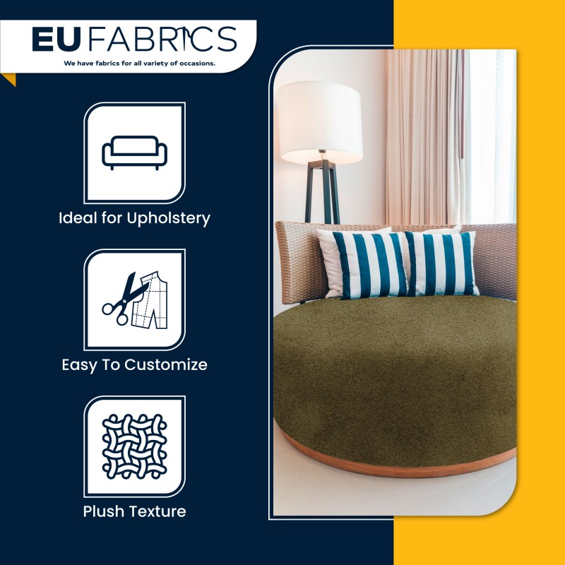 Fire Retardant Upholstery Velvet Black 1