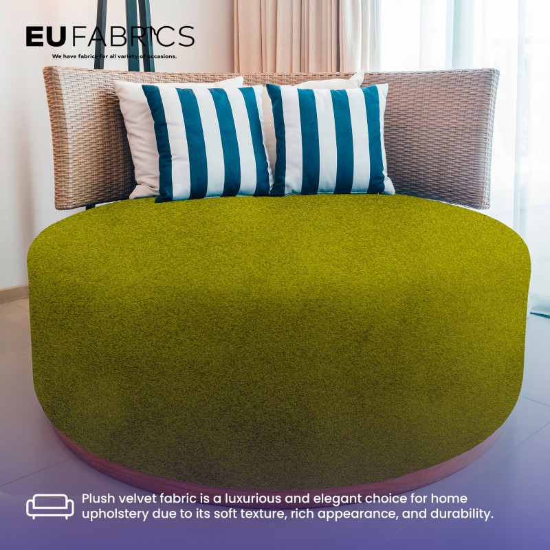 Fire Retardant Upholstery Velvet Black 1