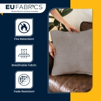 Fire Retardant Upholstery Velvet Black 1
