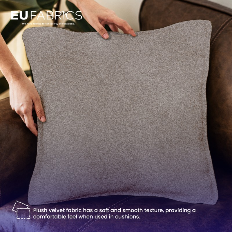 Fire Retardant Upholstery Velvet Black 1