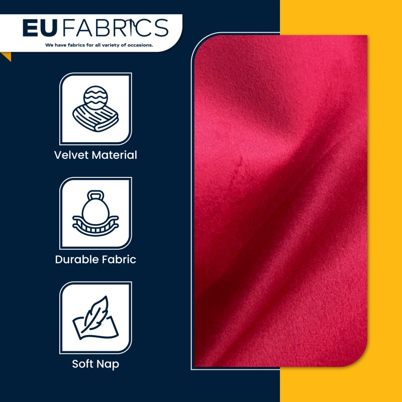 Fire Retardant Upholstery Velvet Black 1