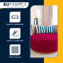 Fire Retardant Upholstery Velvet Black 1