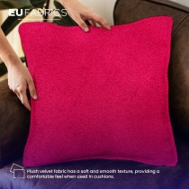 Fire Retardant Upholstery Velvet Black 1
