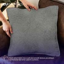 Fire Retardant Upholstery Velvet Black 1
