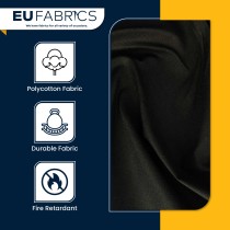 60% Blackout Fabric Black 1