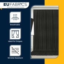 60% Blackout Fabric Black 1