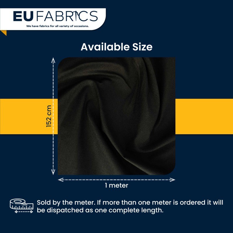 60% Blackout Fabric Black 1