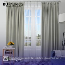 60% Blackout Fabric Black 1