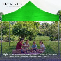 Tarpaulin 610 GSM PVC FR PVC Cape Grain Black 