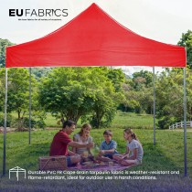 Tarpaulin 610 GSM PVC FR PVC Cape Grain Black 