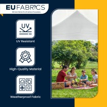 Tarpaulin 610 GSM PVC FR PVC Cape Grain Black 