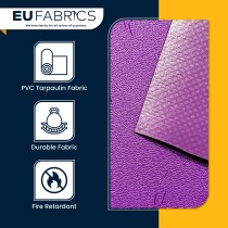 Tarpaulin 610 GSM PVC FR PVC Cape Grain Black 