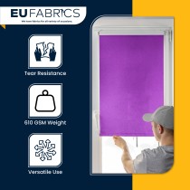 Tarpaulin 610 GSM PVC FR PVC Cape Grain Black 