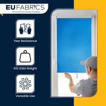 Tarpaulin 610 GSM PVC FR PVC Cape Grain Black 