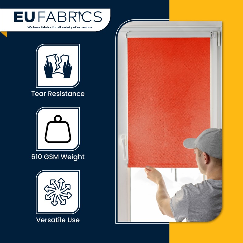 Tarpaulin 610 GSM PVC FR PVC Cape Grain Black 