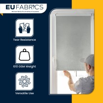 Tarpaulin 610 GSM PVC FR PVC Cape Grain Black 