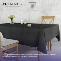 Fire Retardant Polycotton Sheeting Fabric Black 3