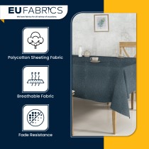 Fire Retardant Polycotton Sheeting Fabric Black 3