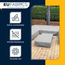 Fire Retardant Polycotton Sheeting Fabric Black 3