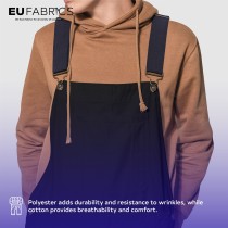 Polycotton Drill Black1