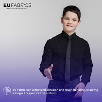 Polycotton Drill Black1