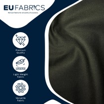 Polycotton Drill Black1