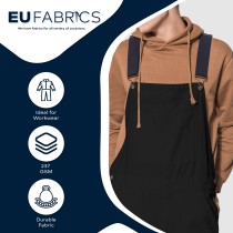 Polycotton Drill Black1