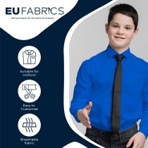 Polycotton Drill Black1