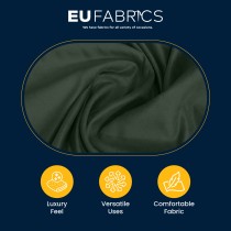 Faux Suede Bottle Green