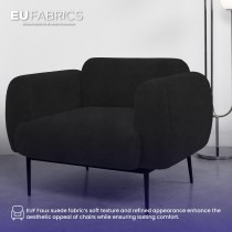 Faux Suede Bottle Green