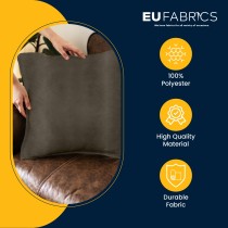 Faux Suede Bottle Green