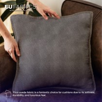 Faux Suede Bottle Green