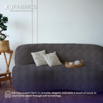 Faux Suede Bottle Green