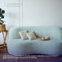 Faux Suede Bottle Green