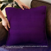 Faux Suede Bottle Green