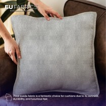 Faux Suede Bottle Green