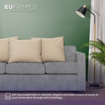 Faux Suede Bottle Green