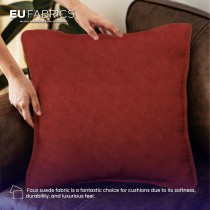 Faux Suede Bottle Green