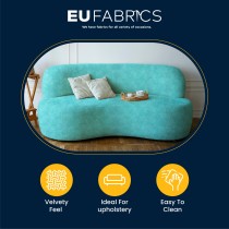 Faux Suede Bottle Green