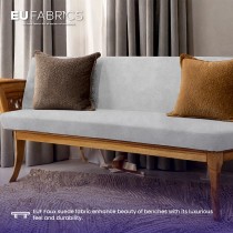 Faux Suede Bottle Green