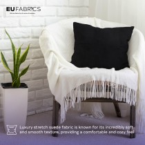 Stretch Suede Fabric Tobacco