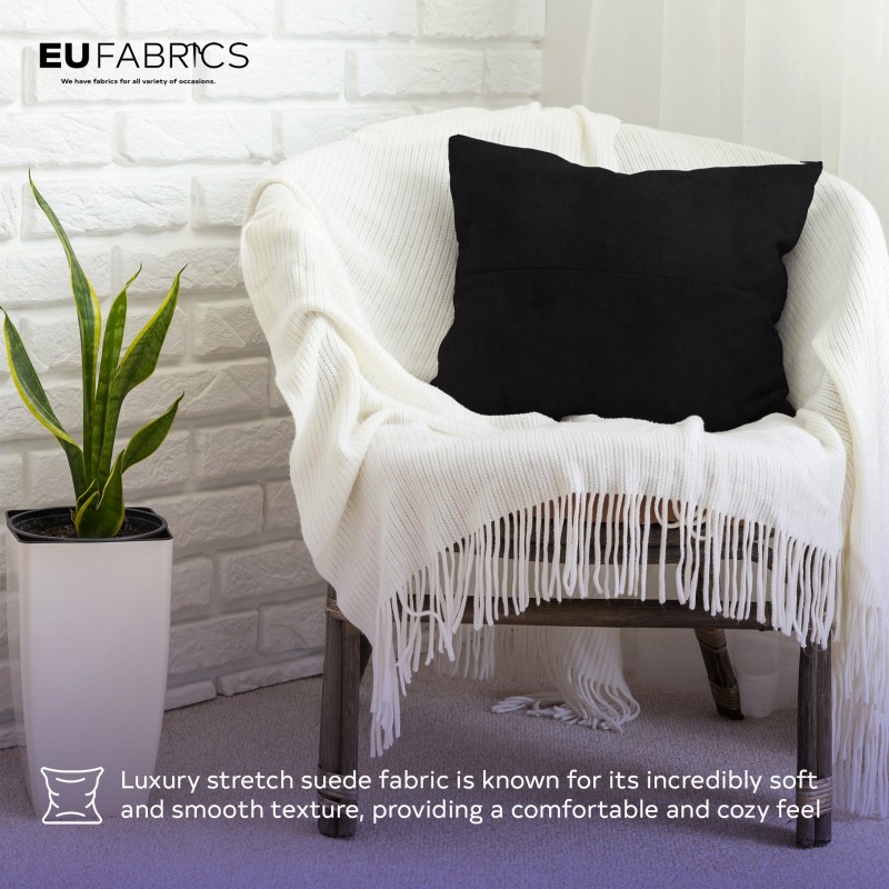 Stretch Suede Fabric Tobacco